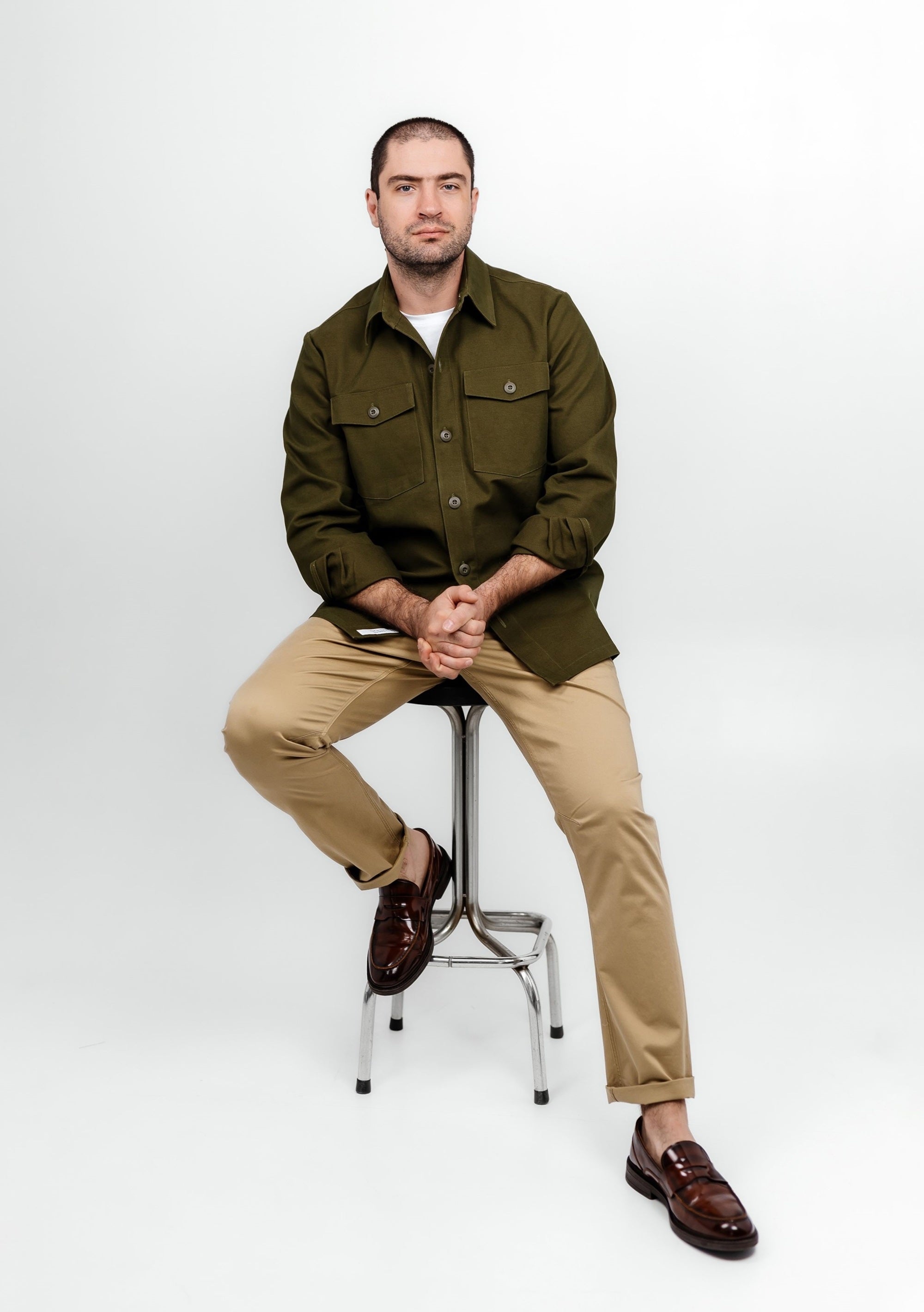 Military Green Shirt