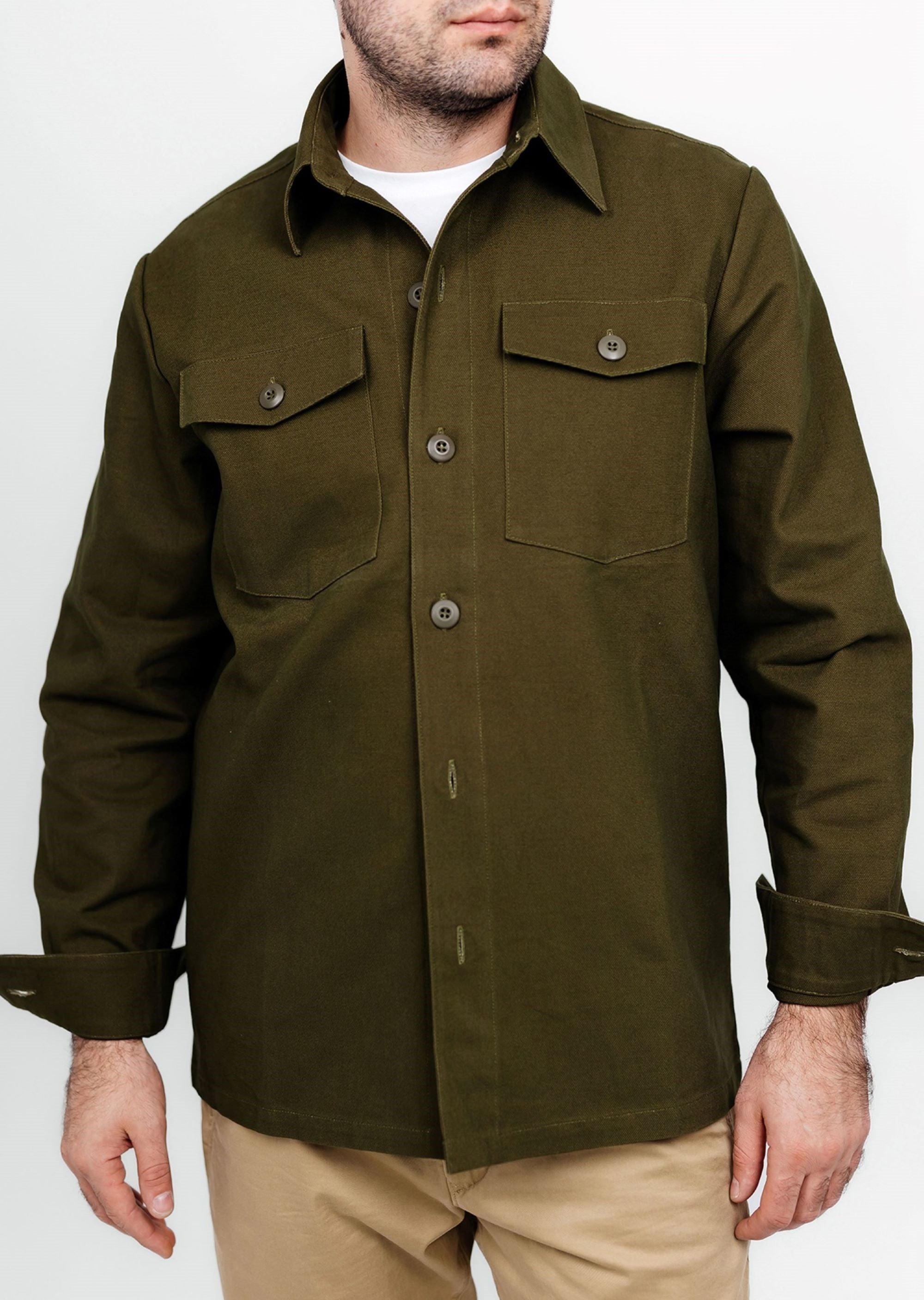 Military Green Shirt