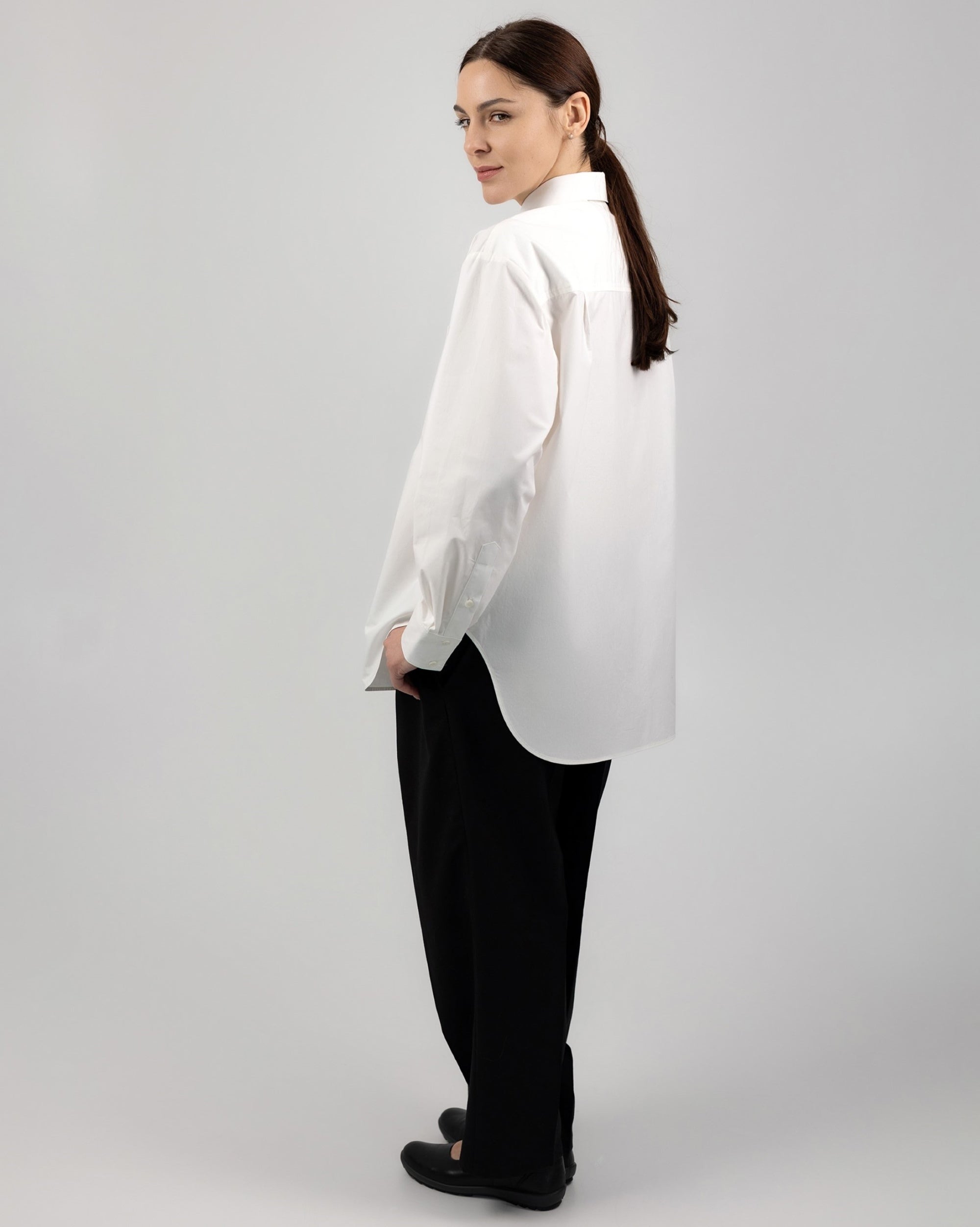 COTTON SHIRT OFF-WHITE