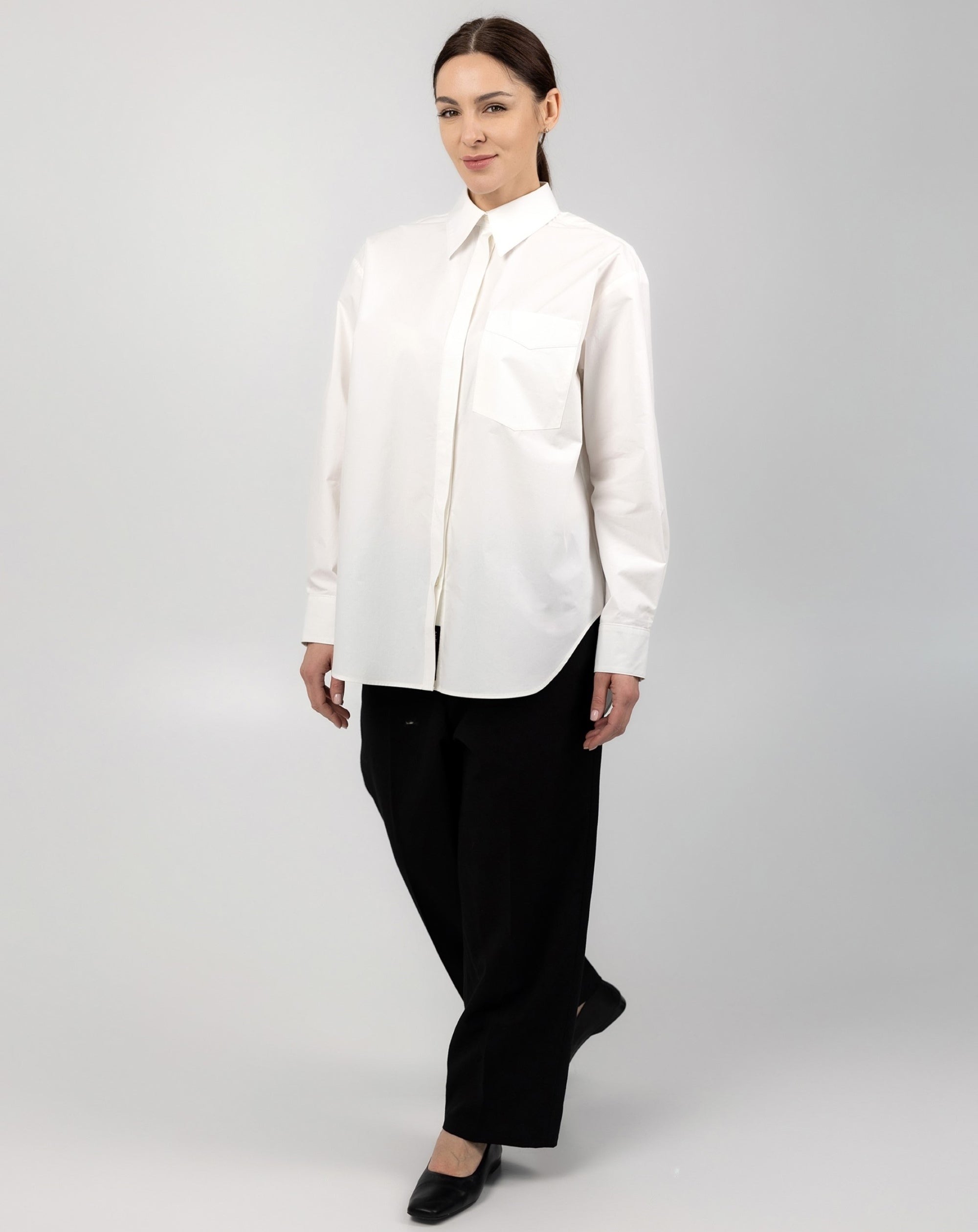 COTTON SHIRT OFF-WHITE