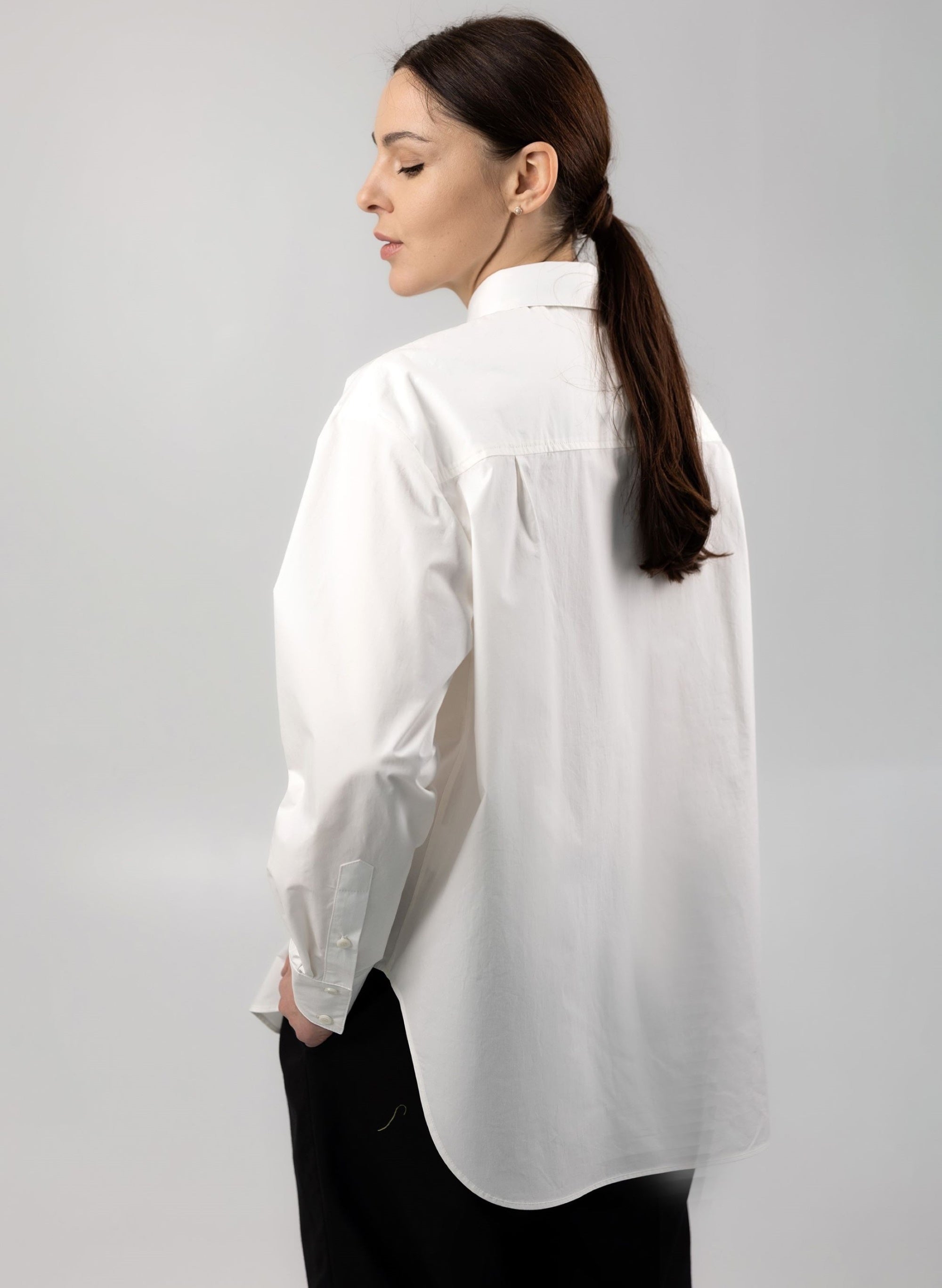 COTTON SHIRT OFF-WHITE