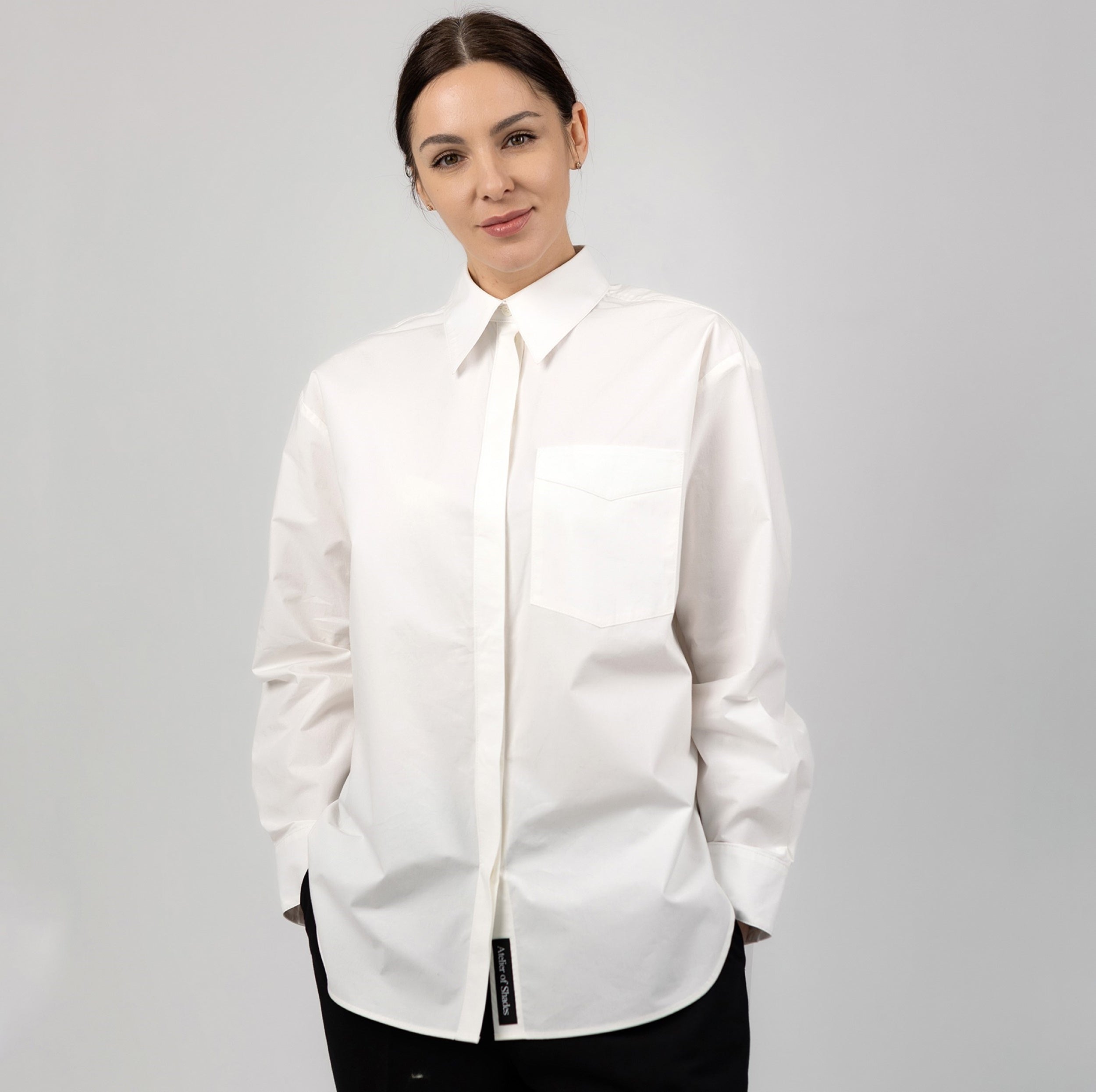 COTTON SHIRT OFF-WHITE