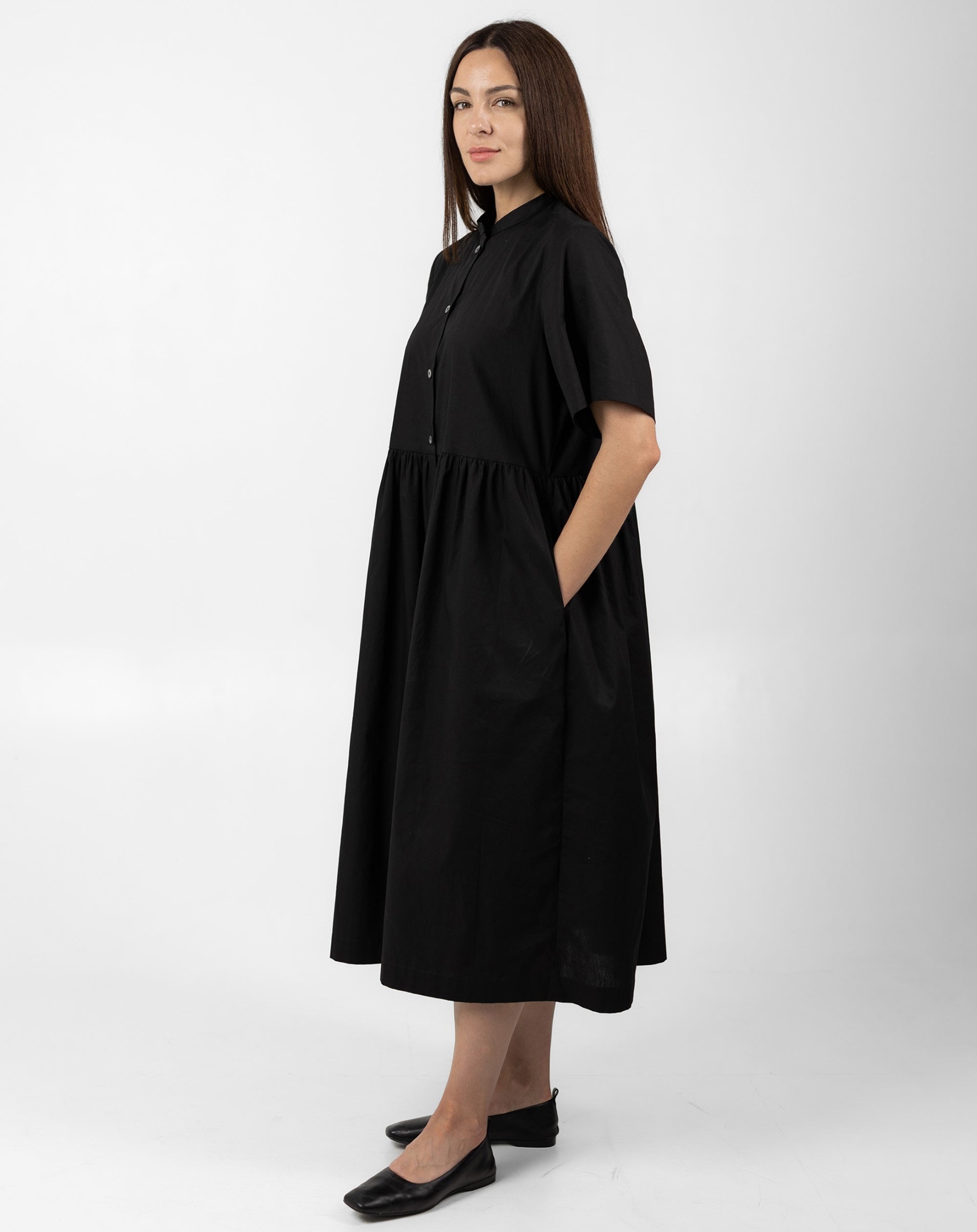 KSENIA MIDI DRESS BLACK