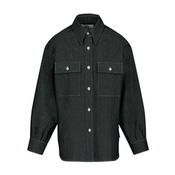 DENIM SHIRT №1 IN DARK BLUE