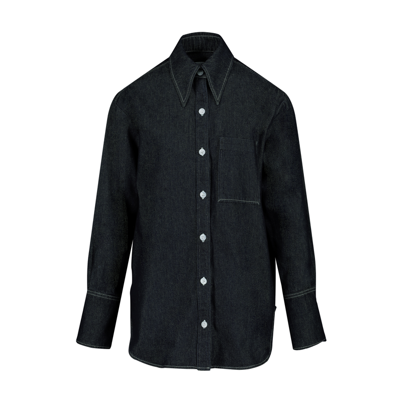 Denim Shirt №2 IN DARK BLUE