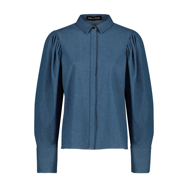 VOLUME SLEEVES DENIM SHIRT №4