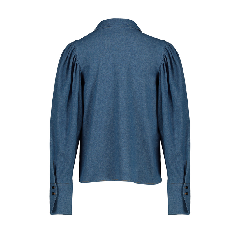 VOLUME SLEEVES DENIM SHIRT №4