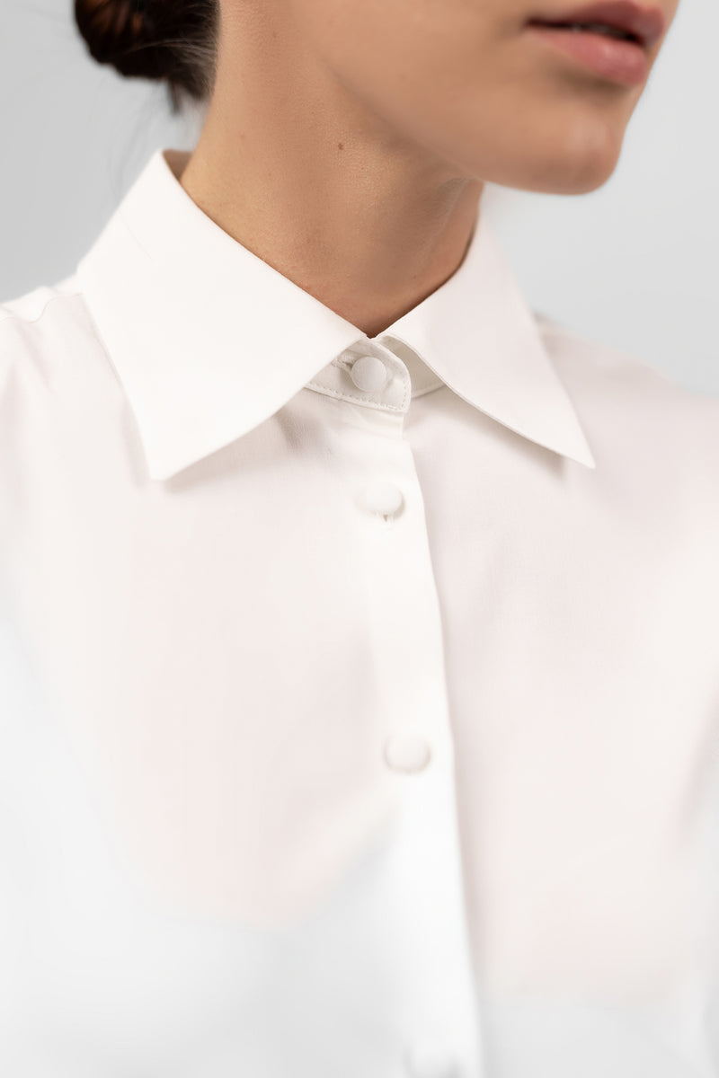 White Elegant Blouse