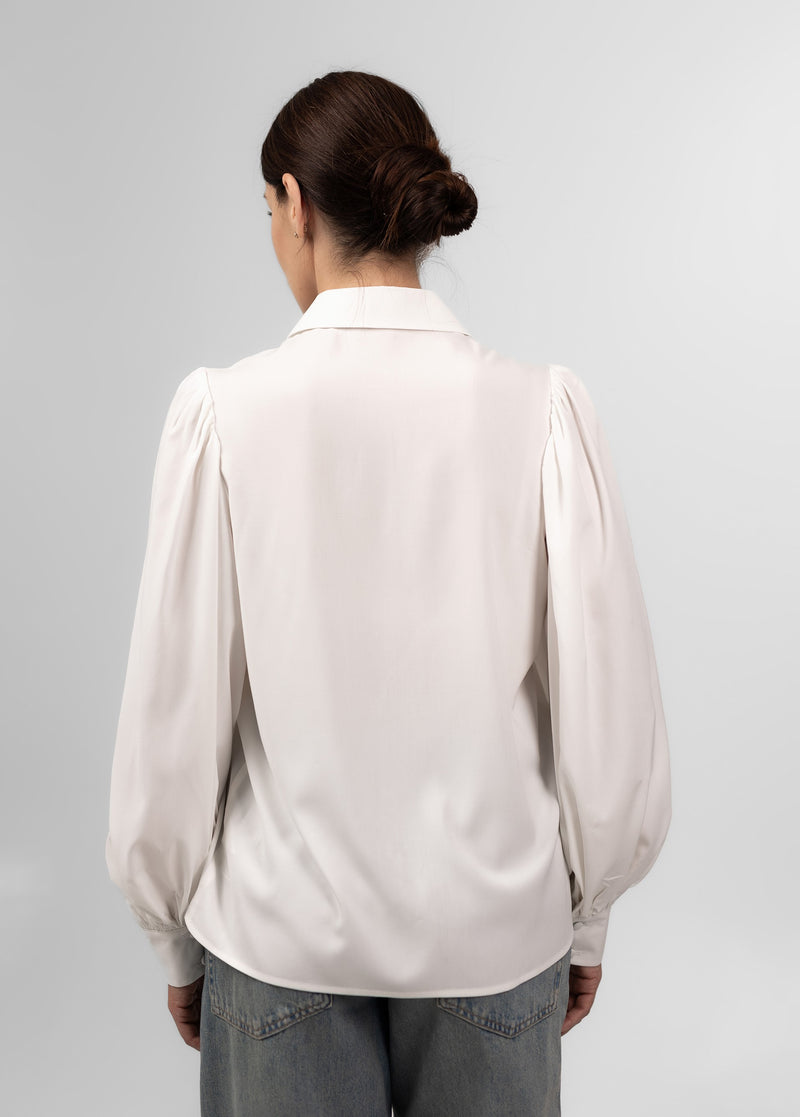 White Elegant Blouse