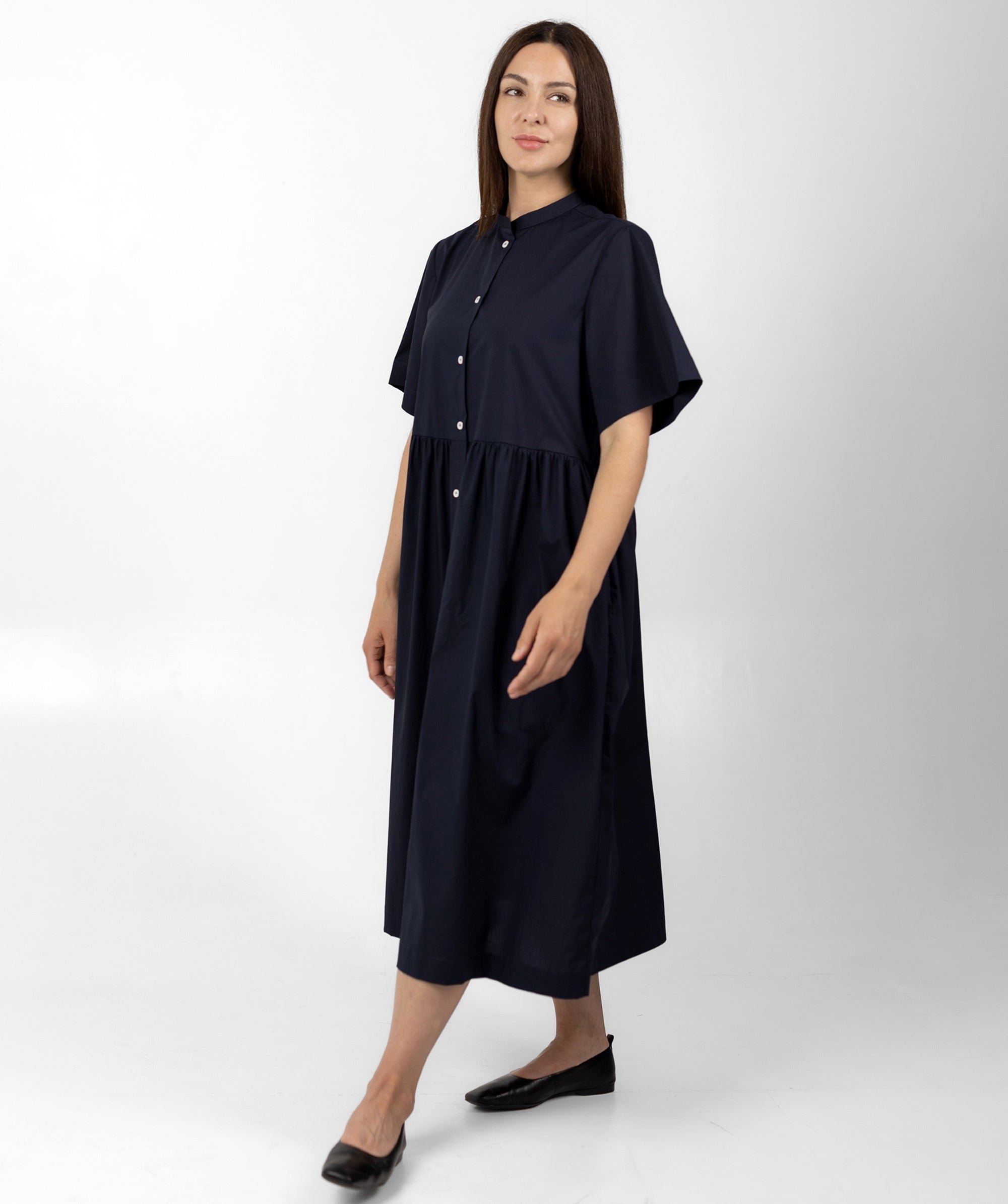 KSENIA MIDI DRESS NAVY