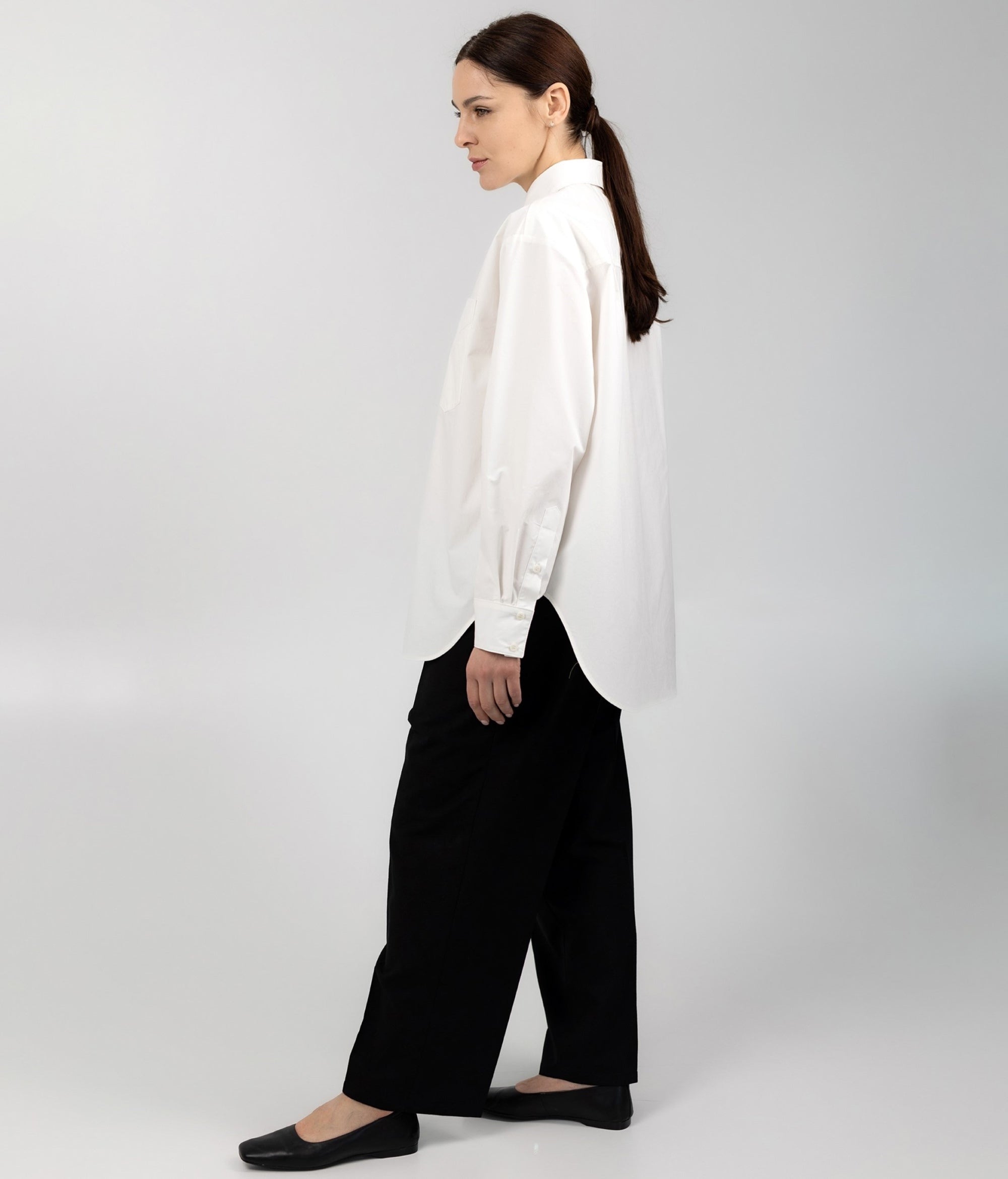 COTTON SHIRT OFF-WHITE