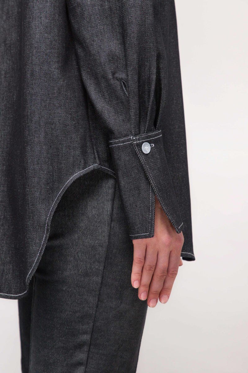 Denim Shirt №2 IN DARK BLUE