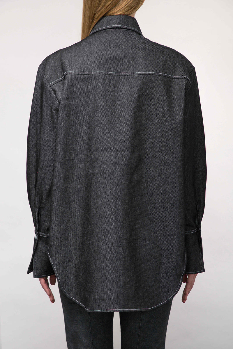 Denim Shirt №2 IN DARK BLUE