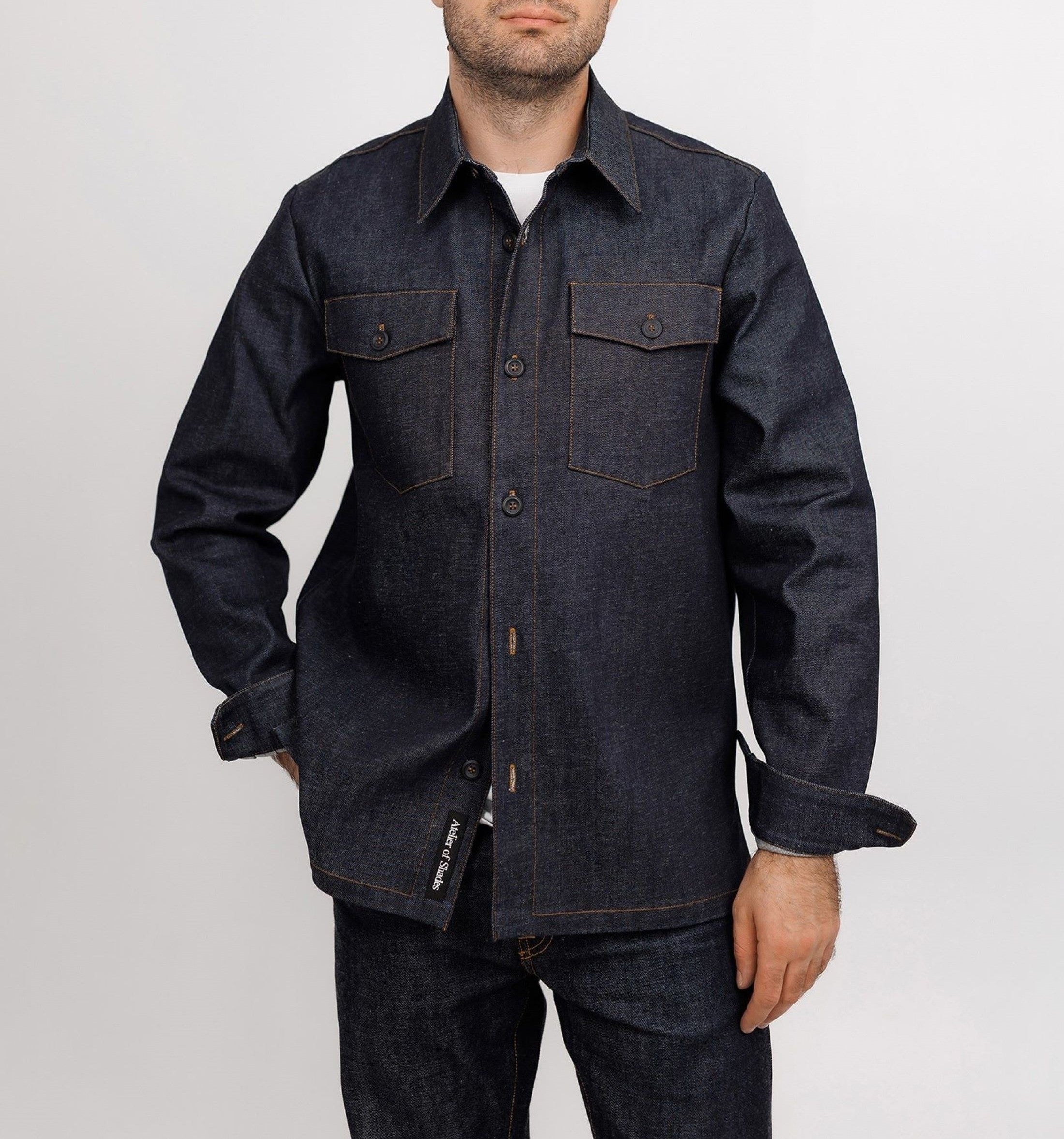 Denim Shirt – Dark Blue
