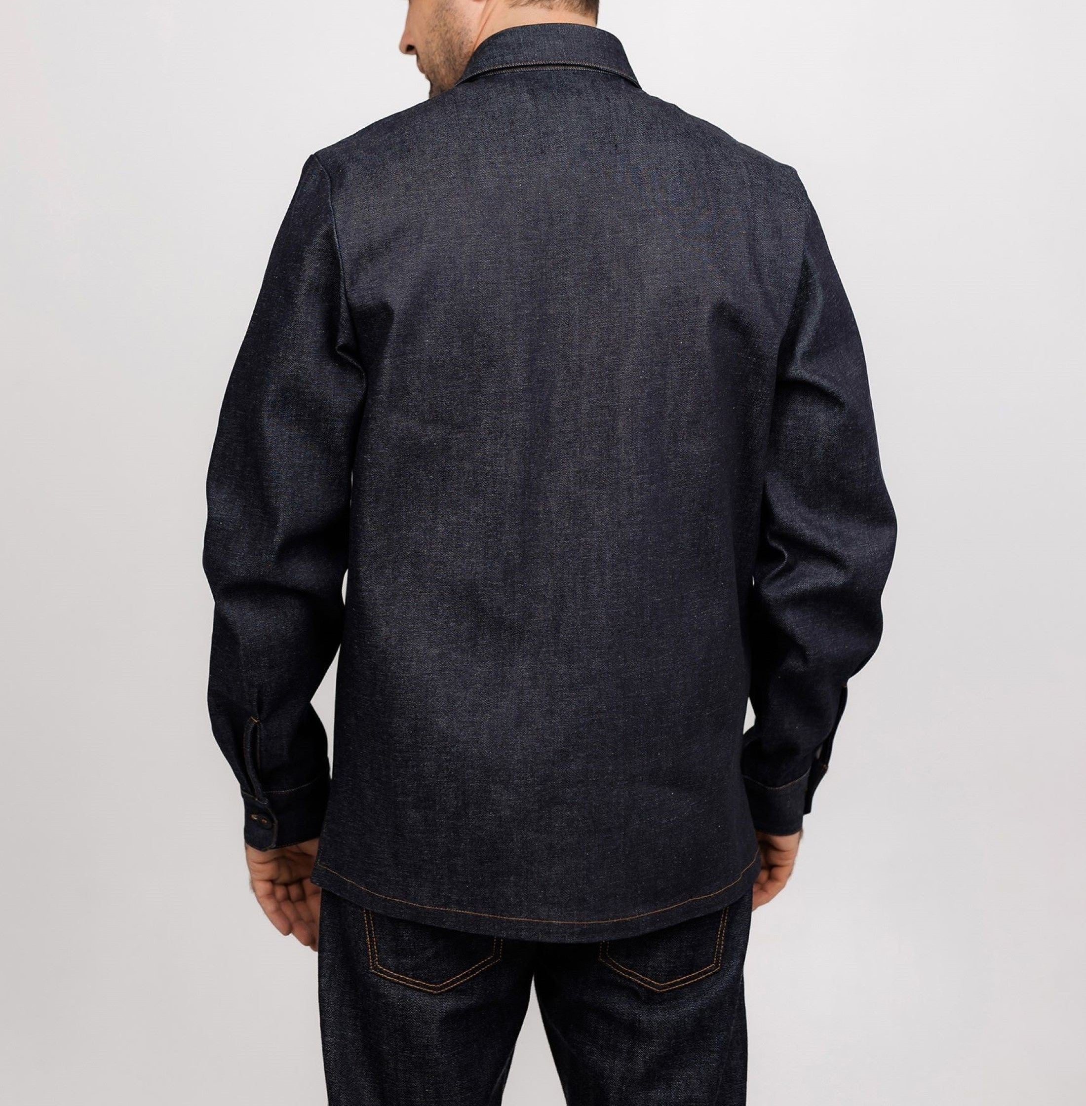 Denim Shirt – Dark Blue